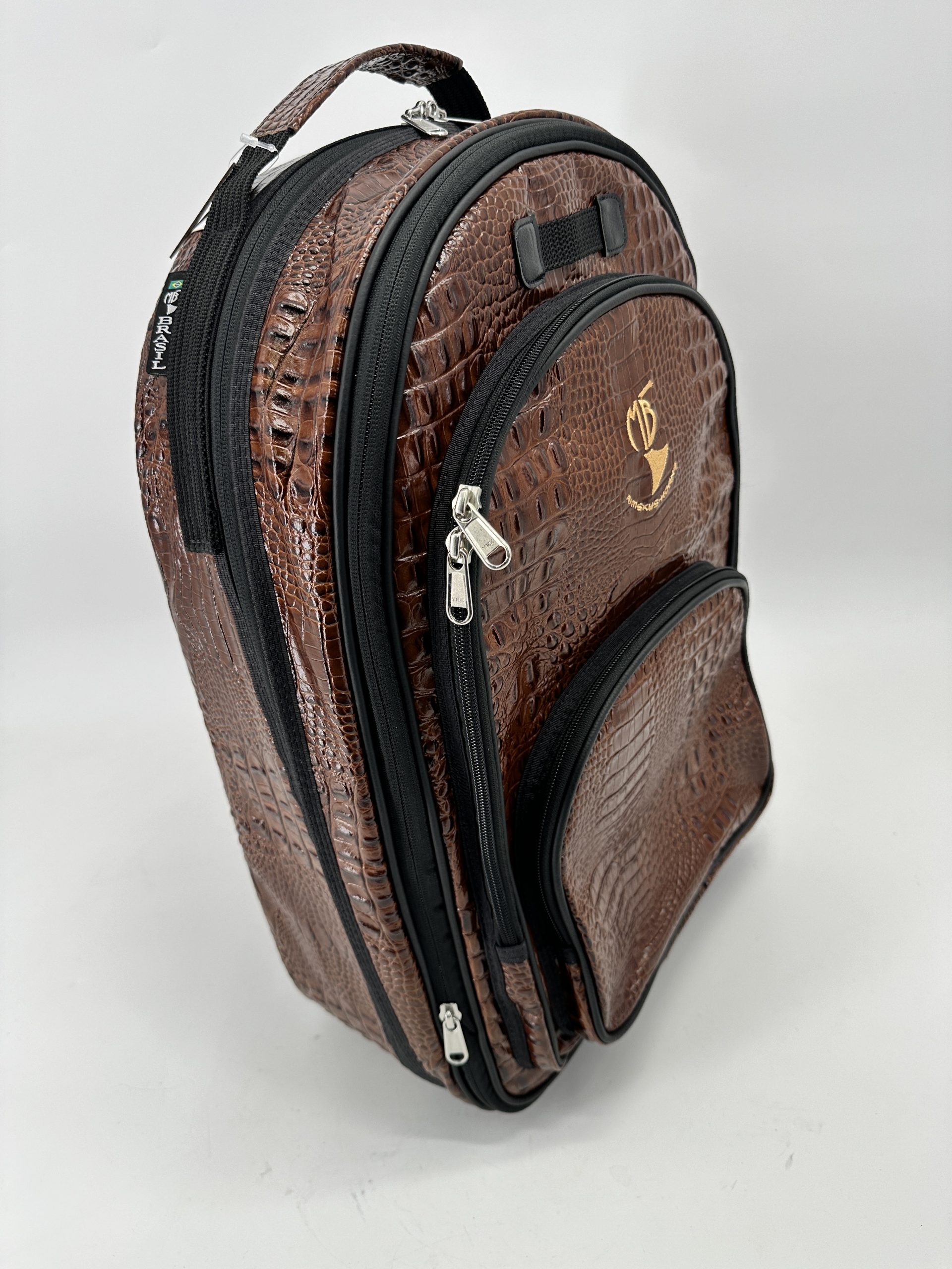 Marcus Bonna Backpack : Leder Croco design - Afbeelding 2